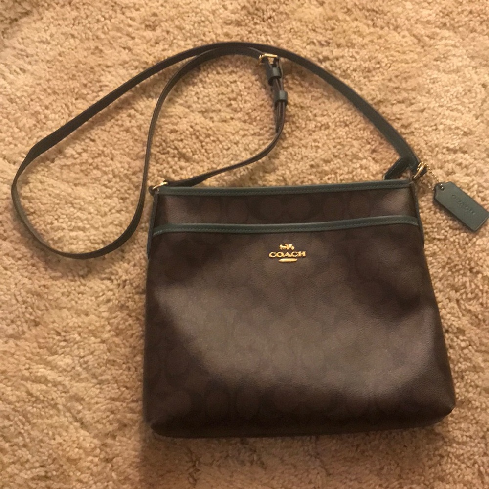 Coach purse with matching wallet